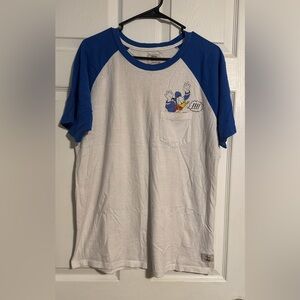 Disney vans Donald Duck baseball tee